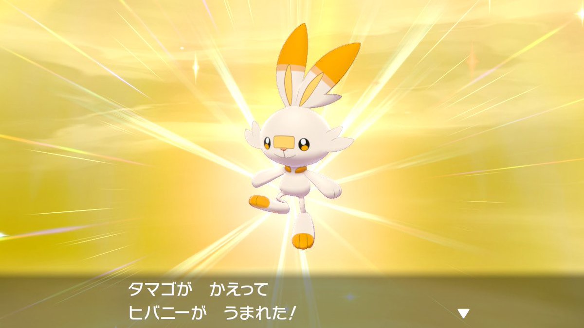 色違いヒバニー 色違いヒバニー