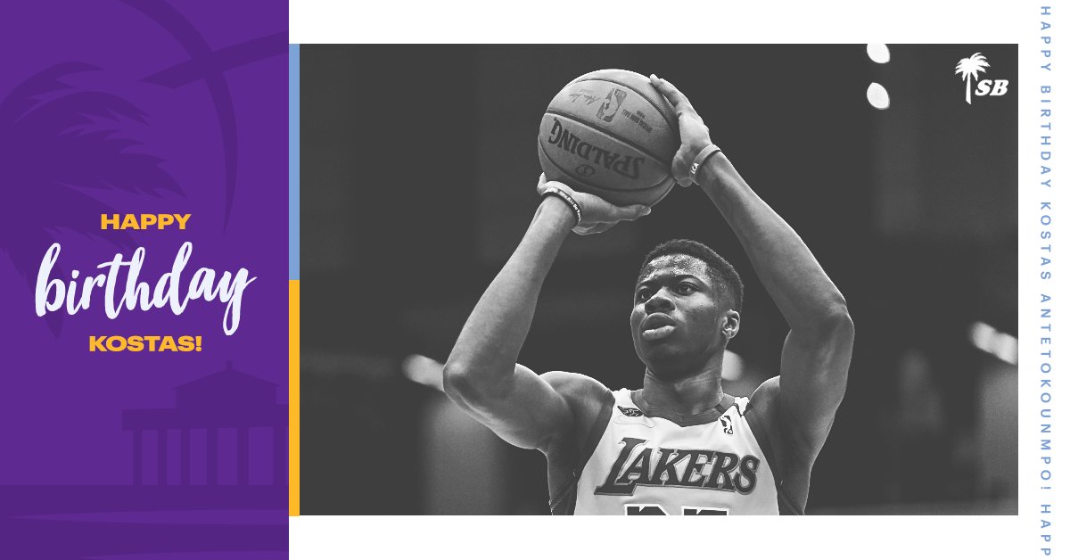Happy Birthday, young champ! @Kostas_ante13 🎉 https://t.co/rRmPmcjtwe