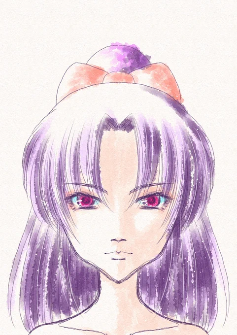 今日の夜のお絵描き 