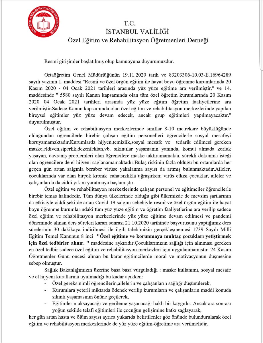 ozro_der's tweet photo. KAMUOYUNA DUYURULUR
#ÖzelÇocuklarRiskAltında https://t.co/hZdJ2k2Fr3