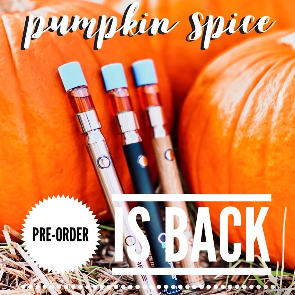 O2vape's tweet photo. #Repost @appstandard with @O2vape
LOFI PUMPKIN SPICE LATTE VAPE
Get them while you can!
#appstandard #pumpkinspice #lofihighvibe #rossfarm #vapecarts #appalachianstandard #rossfarmasheville #iridehigh #farmfam #buddywarriors #cbd #hemp #hemplove #hempfarm #cbdoil #o2vape https://t.co/hN3LUUIiSL