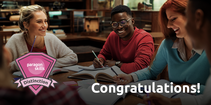 ParagonSkills's tweet photo. We are so proud of all our learners who continue to make progress and even more so when they end up achieving a distinction grade like Ryan Kerry who was on a Business Admin apprenticeship with Health Education England in the East Midlands. Massive congratulations to you Ryan! https://t.co/J433HWhg2e