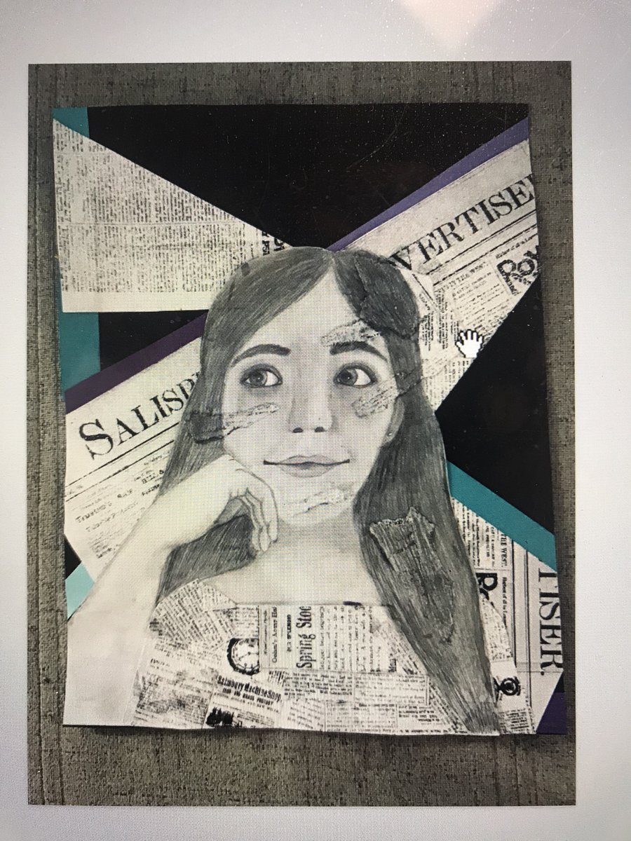 SteamDickerson's tweet photo. If you are teaching virtual or in-person, never doubt the creativity your students are capable of. Same prompt given and you couldn't tell who created the work in the classroom, and who was virtual. So proud of my Art 3 Students! #steamlearns https://t.co/YrJ0YHZjk8