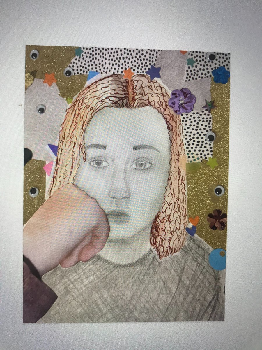SteamDickerson's tweet photo. If you are teaching virtual or in-person, never doubt the creativity your students are capable of. Same prompt given and you couldn't tell who created the work in the classroom, and who was virtual. So proud of my Art 3 Students! #steamlearns https://t.co/YrJ0YHZjk8