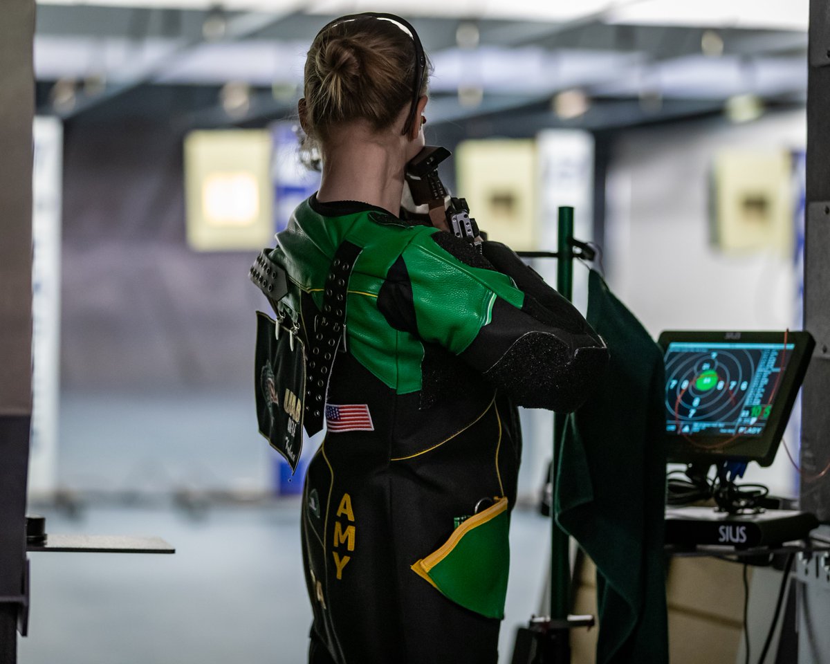 UAB_Rifle's tweet photo. The Green and Gold makes the short trip to Jacksonville, Ala. to take on the Gamecocks tomorrow afternoon! Clink the link below for a full preview!⬇️

🔗: https://t.co/B3JhOTppNk

#WinAsOne🐲🔥 https://t.co/qAwebiOGuR