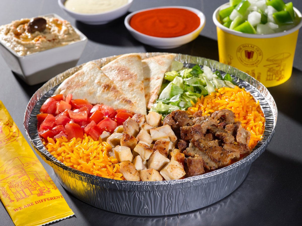 HalalGuys's tweet photo. We are skipping pizza Friday this week and going with The Halal Guys instead!
Similar toppings, different vibe π #TGIF
#TheHalalGuys #WeAreDifferent #BeDifferent #AmericanHalalFood #AmericanHalal #THG30 #Anniversary #TheHalalGuysat30 #30YearsofTHG #WeAreDifferent30 https://t.co/dI0wfK7F8e