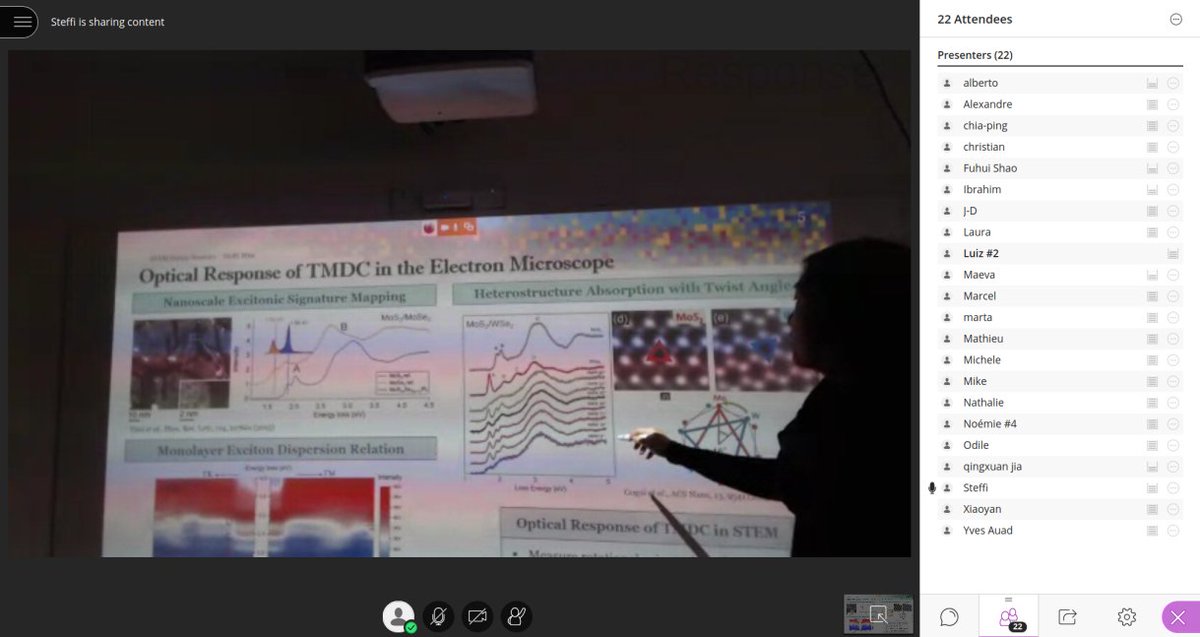 STEM_LPS (@stem_lps) on Twitter photo We are trying to keep our science going despite current limitations. Today Steffi presented her work on TMDs optics with only her at the <a href="/LPS_Orsay/">Laboratoire de Physique des Solides</a> using our online teaching facility! She will present the same results soon at EMC2020 online :) We are trying to keep our science going despite current limitations. Today Steffi presented her work on TMDs optics with only her at the <a href="/LPS_Orsay/">Laboratoire de Physique des Solides</a> using our online teaching facility! She will present the same results soon at EMC2020 online :)
