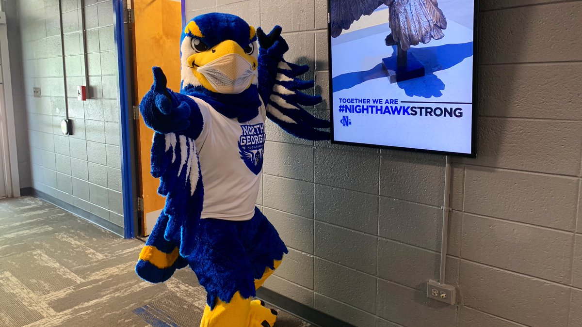 UNG_Nighthawks's tweet image. As we all leave Dahlonega for the break, let’s continue to be #NighthawkStrong and #DoOurPart in stopping the spread!! 

#MaskUpUNG