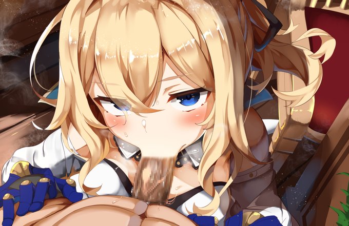 [R-18] 栄誉騎士特権 #原神 #ジン・グンヒルド #フェラ https://t.co/SRtFLvYzYb 