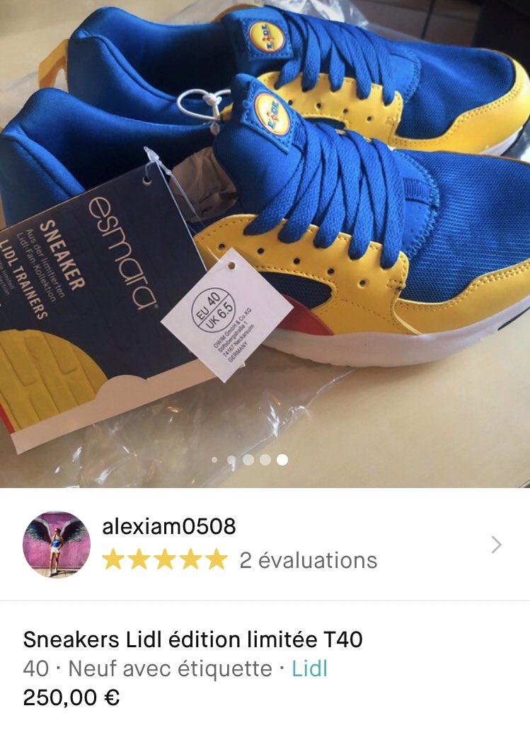 En faite les gens ils font du pseudo drop shipping avec les sneakers Lidl https://t.co/wGfv39OC56