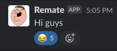 beliolfa's tweet photo. Slack integration is coming to @remateapp  and is going to be fun 🤣 https://t.co/k0YQUYukVQ