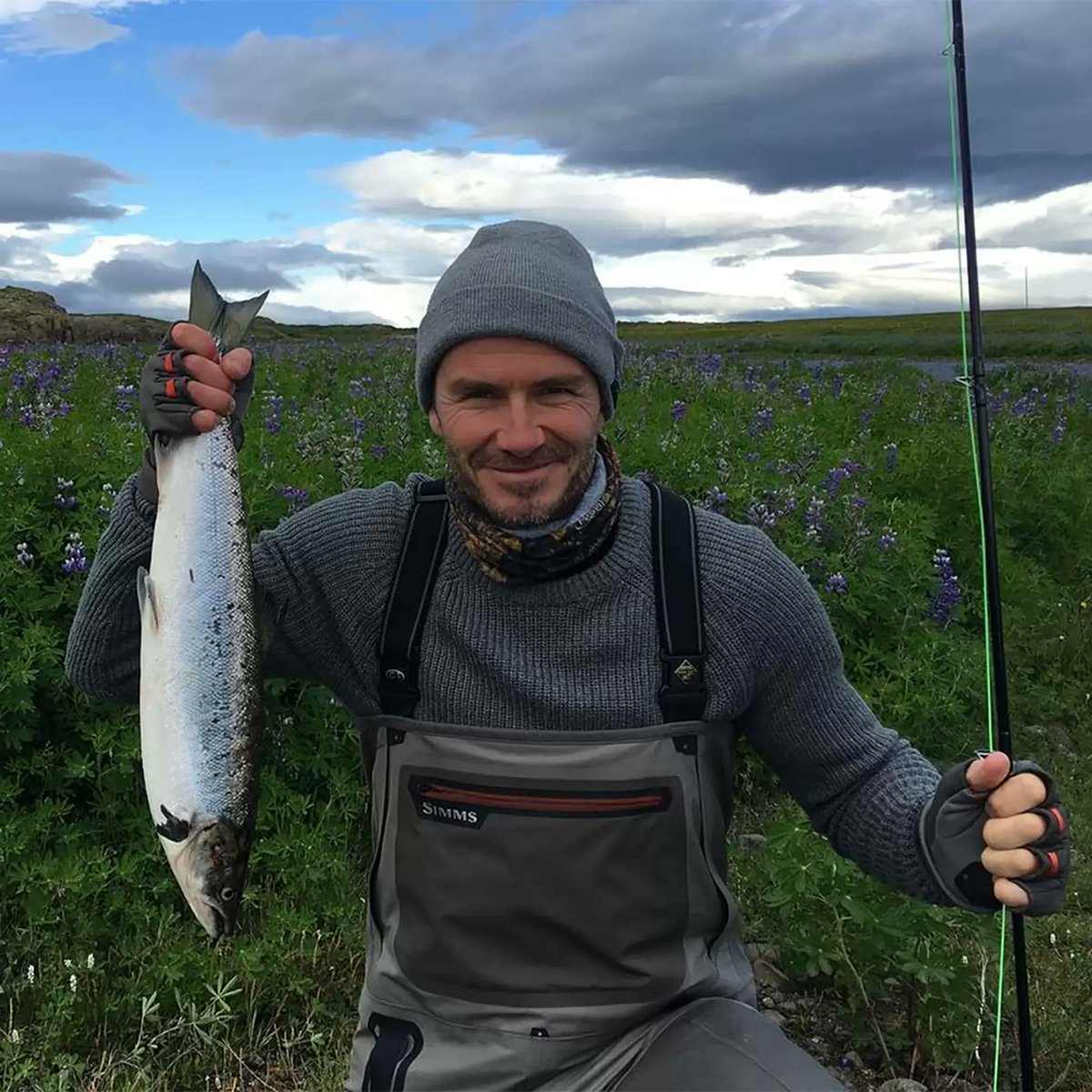 RMCsport's tweet photo. 🐟 En cette journée mondiale des pêcheurs, une pensée pour ces joueurs qui s'évadent du rectangle vert pour l'air marin en allant s'aventurer canne à pêche en main. https://t.co/swbcd0tY95