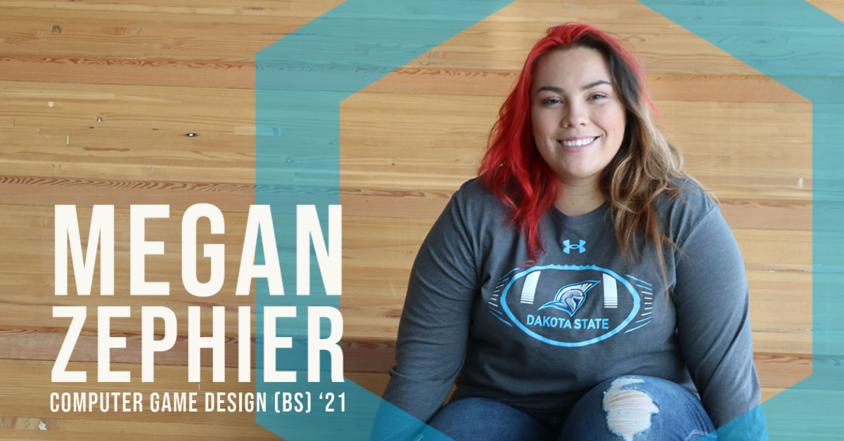 DakotaState's tweet image. Megan Zephier has always been interested in game design. Now, she's a thriving game design student who's working towards an exceptional career.
#dsutrojans #computergamedesign #scholarships
ow.ly/kTsR50Cqeg7