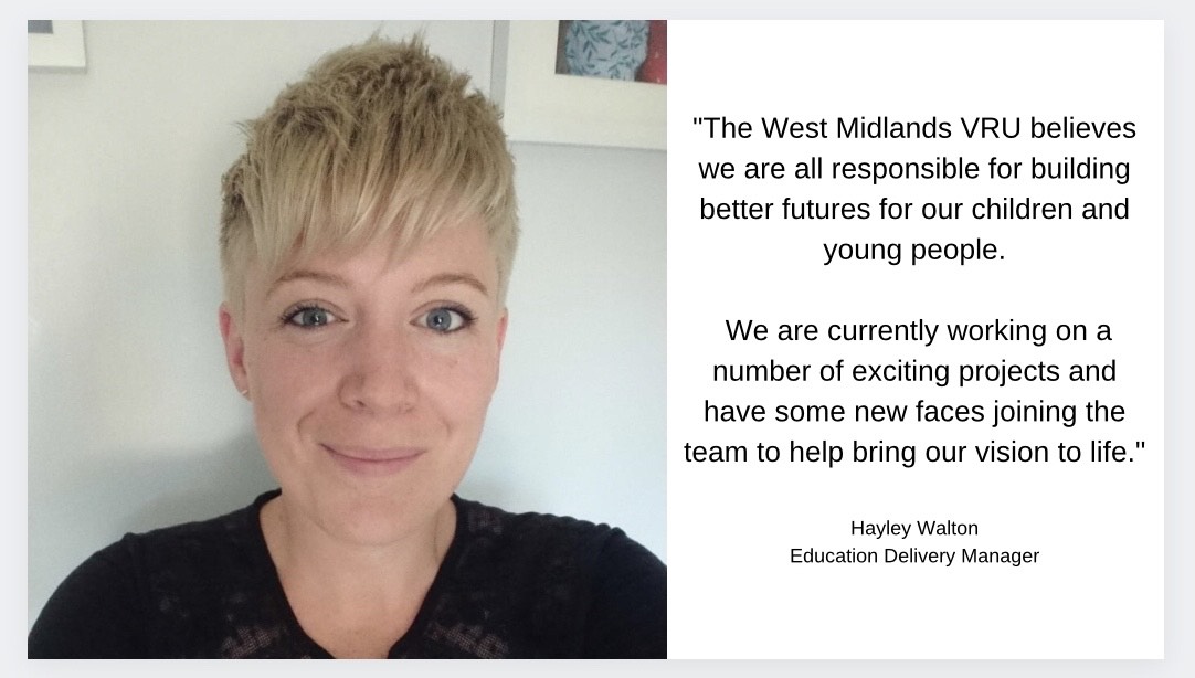 Happy #WorldChildrensDay2020 from our Education Delivery Manager Hayley and the rest of the @WestMidsVRU team!