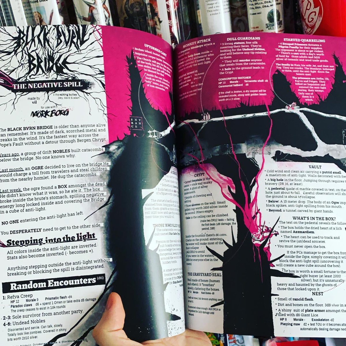 The second reason I love published modules is that they save me a lot of time. There’s a lot of modules out there that are quick to read, easy to modify or even to run on the fly. They are perfect for one-shots and to use on sandbox campaigns.