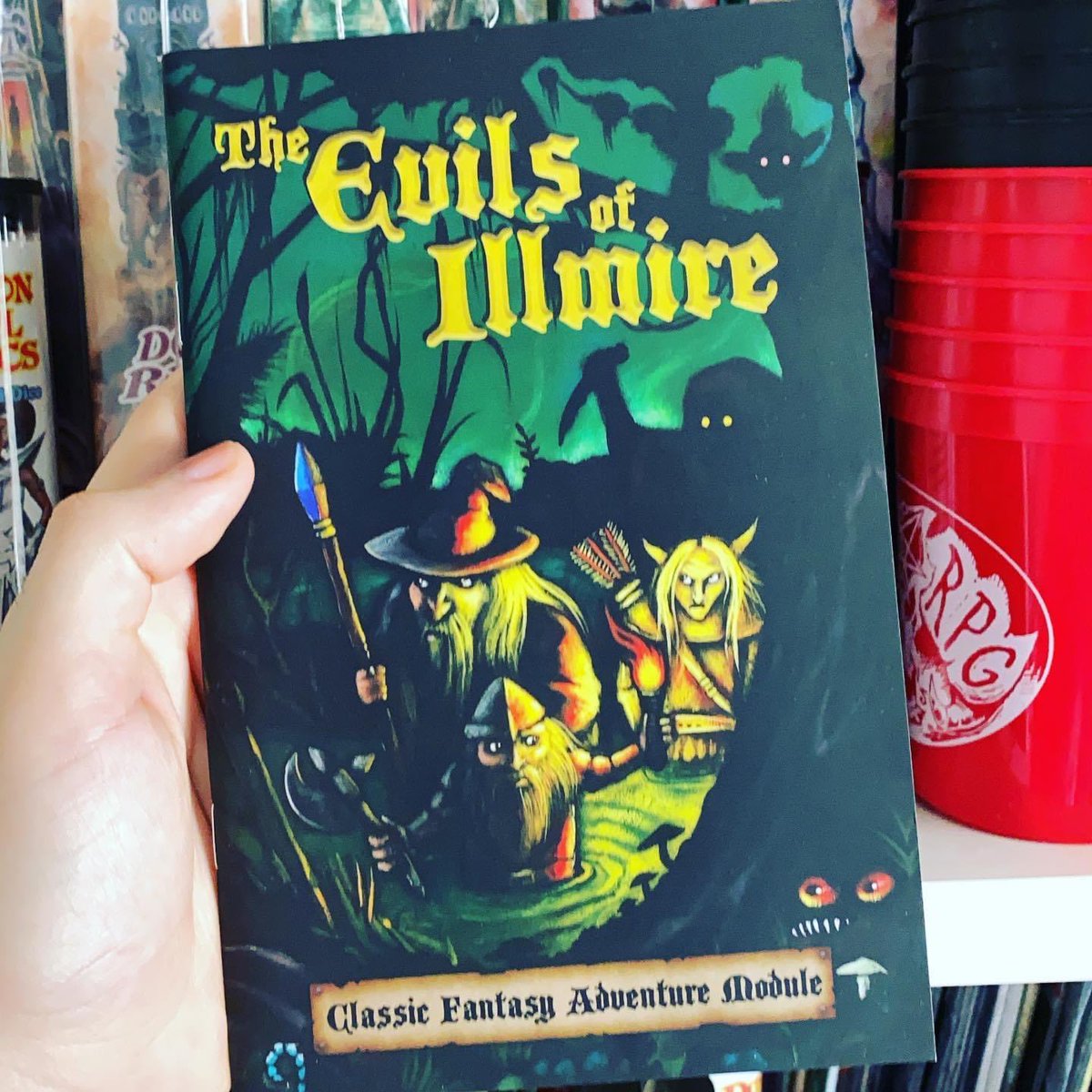 The third reason I love published adventures is that I get to experience the creativity of other authors. No matter how much I research and how many experiences I have, other people will have ideas that I won’t ever have. Me and my players will have something different to play!