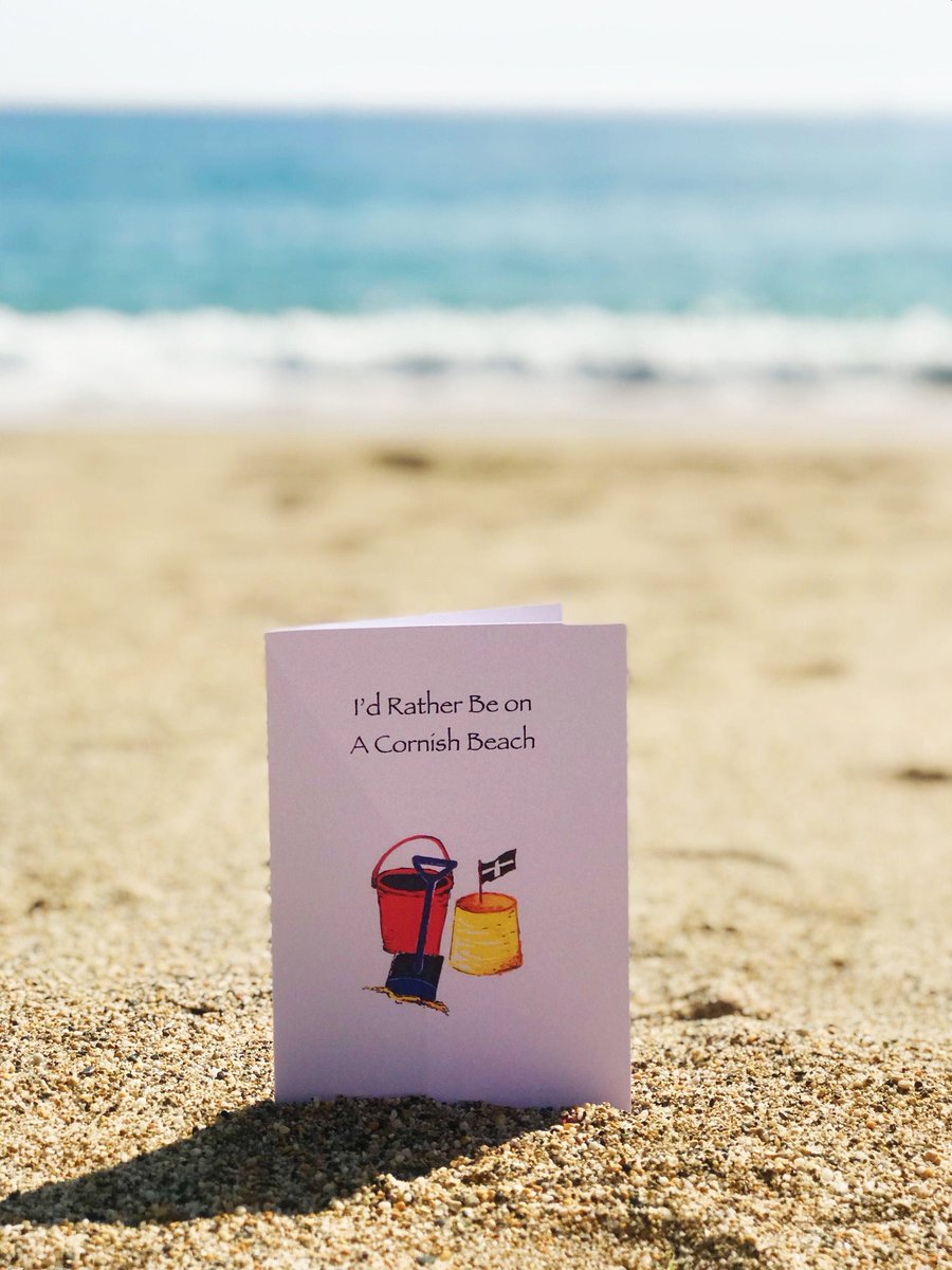 Very appropriate for this Friday afternoon ... 🏖 #cornwall