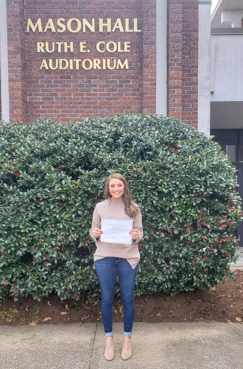 Congratulations to Shelby Hawes who is the Outstanding Bachelor of Science Nursing student. #WeAreRacers #RacerProud