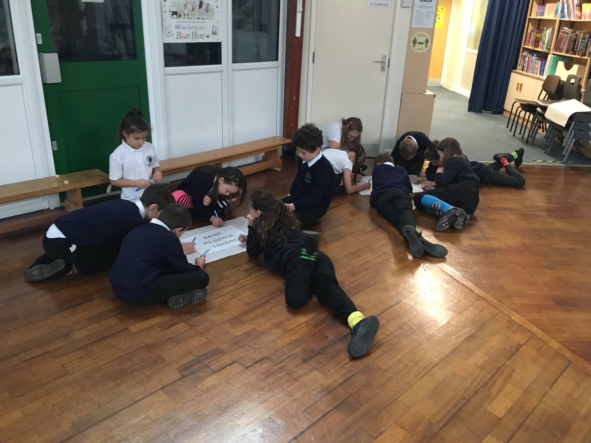 SpringCottagePS's tweet image. The children in #springcottage5T and #springcottage5L had a fantastic morning debating which endangered animal we should try to save. They did active learning, silent debates and then presented their findings #springcottageenglish