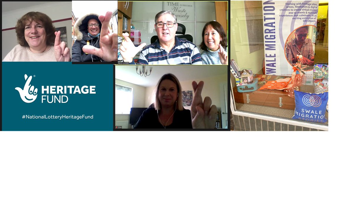 A big thank you to the heritage lottery fund and National Lottery players for supporting Swale Migration Stories #ThanksToYou  #NationalLottery