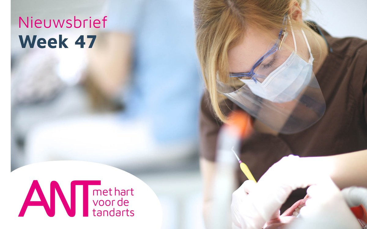 Nieuwsbrief week 47: Pluim van VWS voor mondzorg tijdens corona, inzet en gebruik van sneltesten, handige tools voor opzetten cliëntenraad en meer!
mailchi.mp/ant-tandartsen…