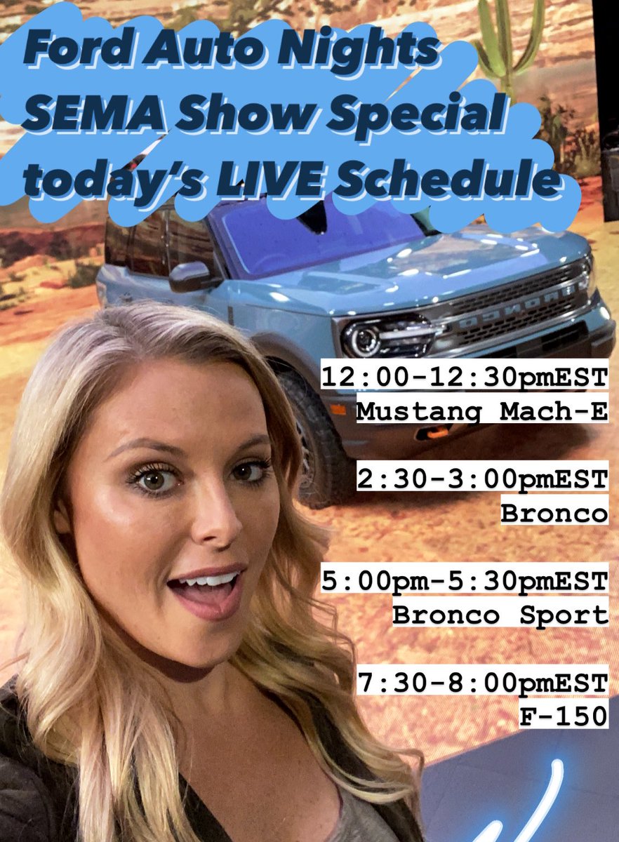 CristyLee09's tweet image. Check out today’s livestream here ➡️➡️➡️ youtube.com/watch?v=zxmT8e… #FordSEMA #FordPartner