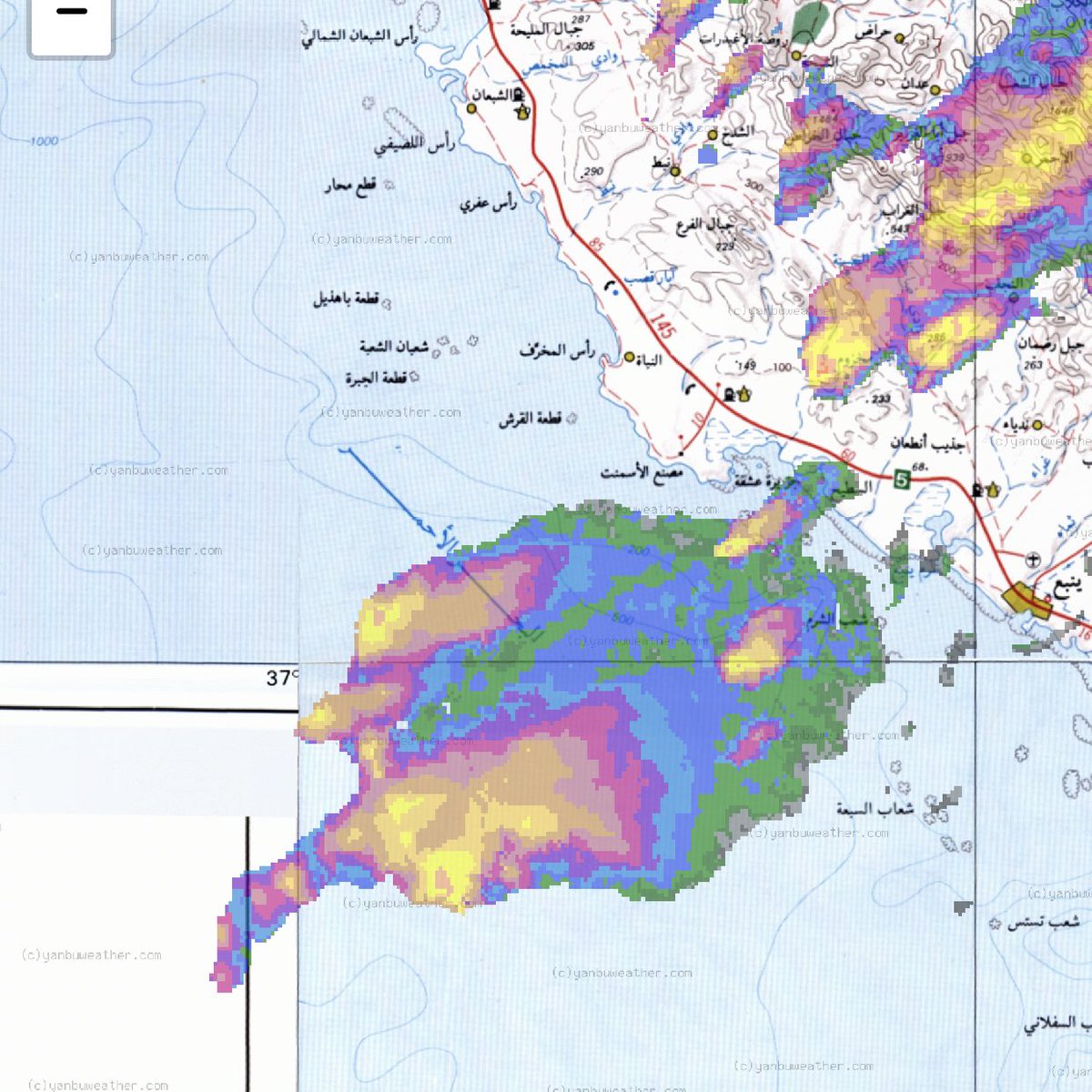 داهيه في بحر ينبع  الله يتمم خروجها