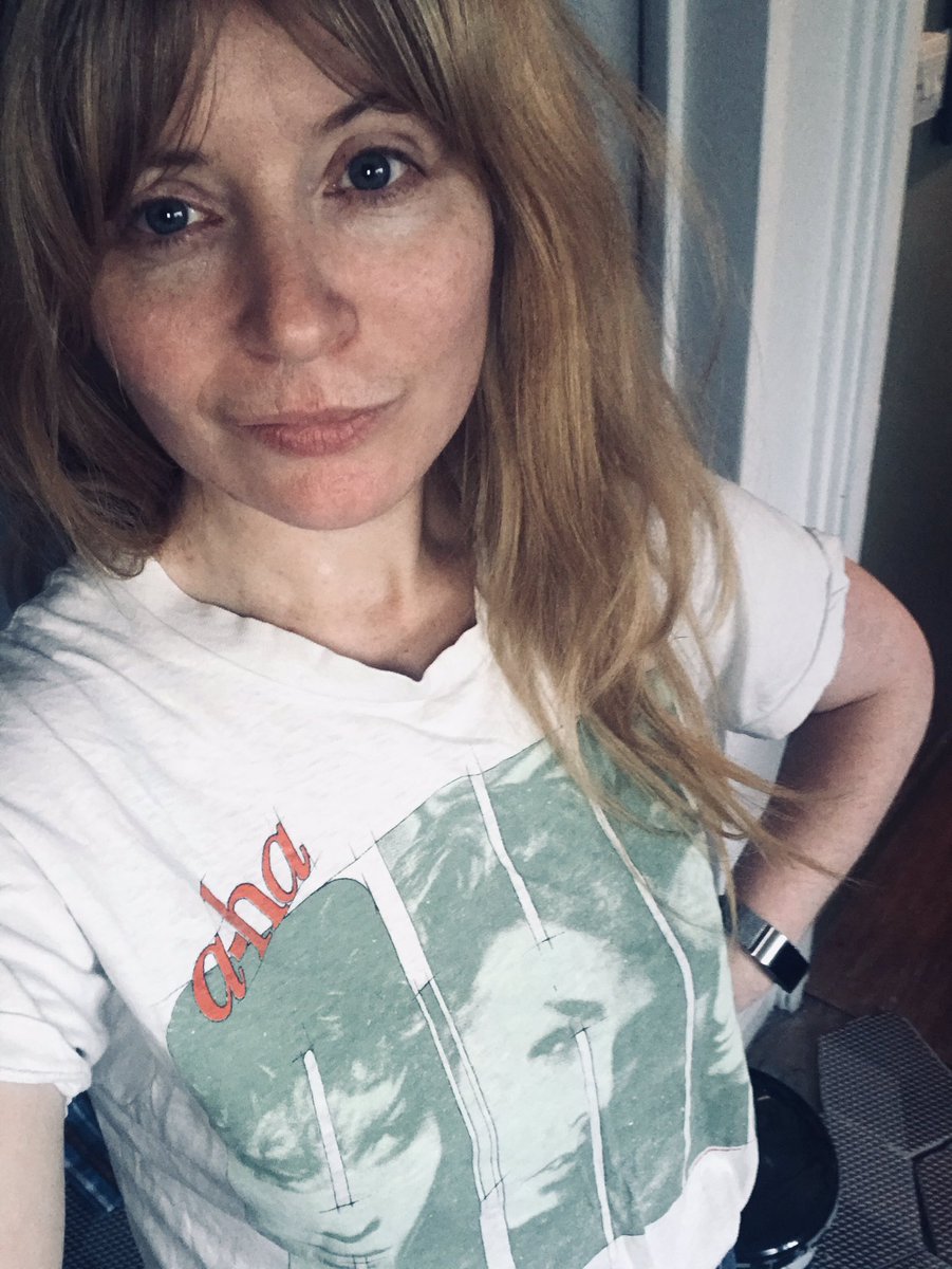 suzemol1's tweet photo. It gets harder to choose ! I love band Merch it’s such an important revenue stream to any artist especially this year when so many are struggling. I have way too much. But this 1987 @officialaha world tour T-shirt won this year! #TShirtDay #buybandmerch @BBC6Music @steve_lamacq https://t.co/4QUjkWGxhU