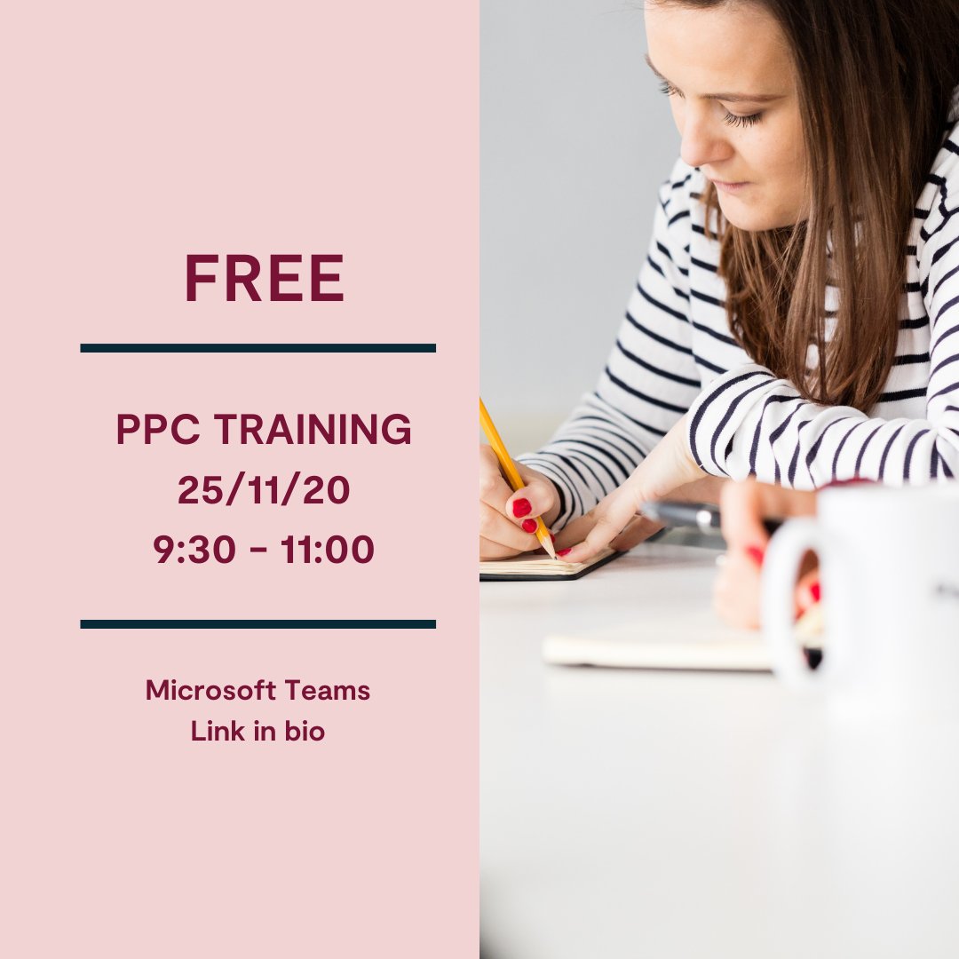 We've still got a few spots left on our free PPC training next week with Rhiannon! Head to the link below to get your ticket.

spindogs.co.uk/training/