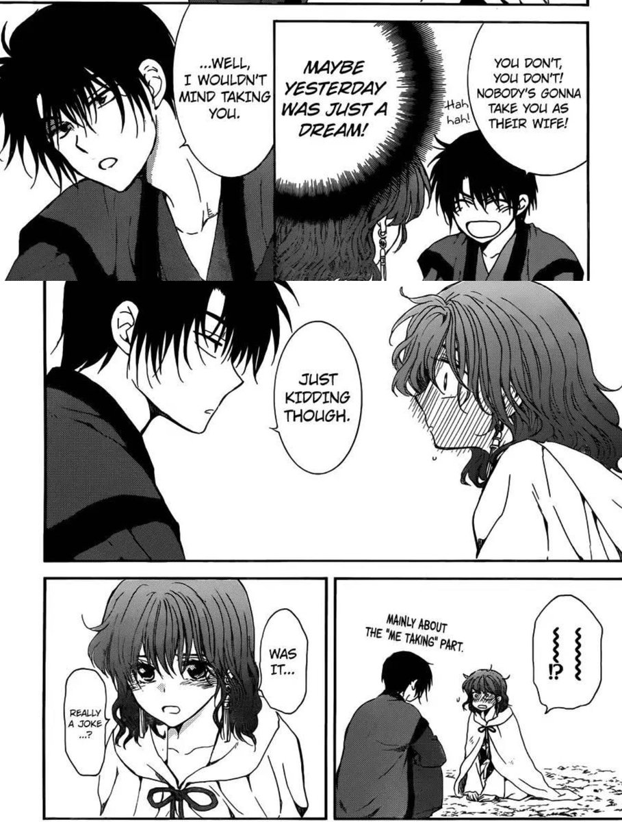  Akatsuki no Yona: ‘HakYona Best Moments’ Poll Results! RANK 17: Chapter 153: The aftermath of Hak’s confession —27 votes☆ LOOK AT THEM!!!!! JUST!!’ LOOK AT THEM!!!!!! 