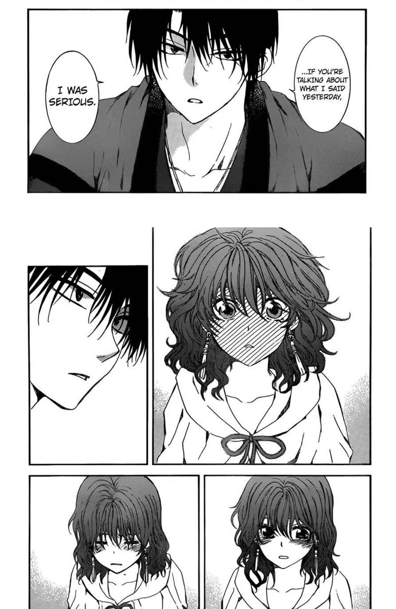  Akatsuki no Yona: ‘HakYona Best Moments’ Poll Results! RANK 17: Chapter 153: The aftermath of Hak’s confession —27 votes☆ LOOK AT THEM!!!!! JUST!!’ LOOK AT THEM!!!!!! 