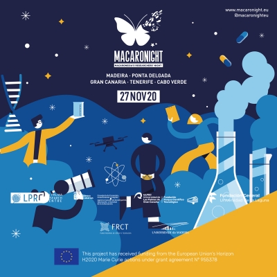 agenciaiisi's tweet photo. Este 27 de noviembre celebramos que somos #Macaronesia, y que juntos hacemos ciencia e investigación, con un programa de actividades gratuitas que otorgan protagonismo a la I+D y a la ciudadanía por igual #Macaronight
#scic20 #miniferia20 #somosciencia
https://t.co/aN584higGb https://t.co/G8oyG7ducl