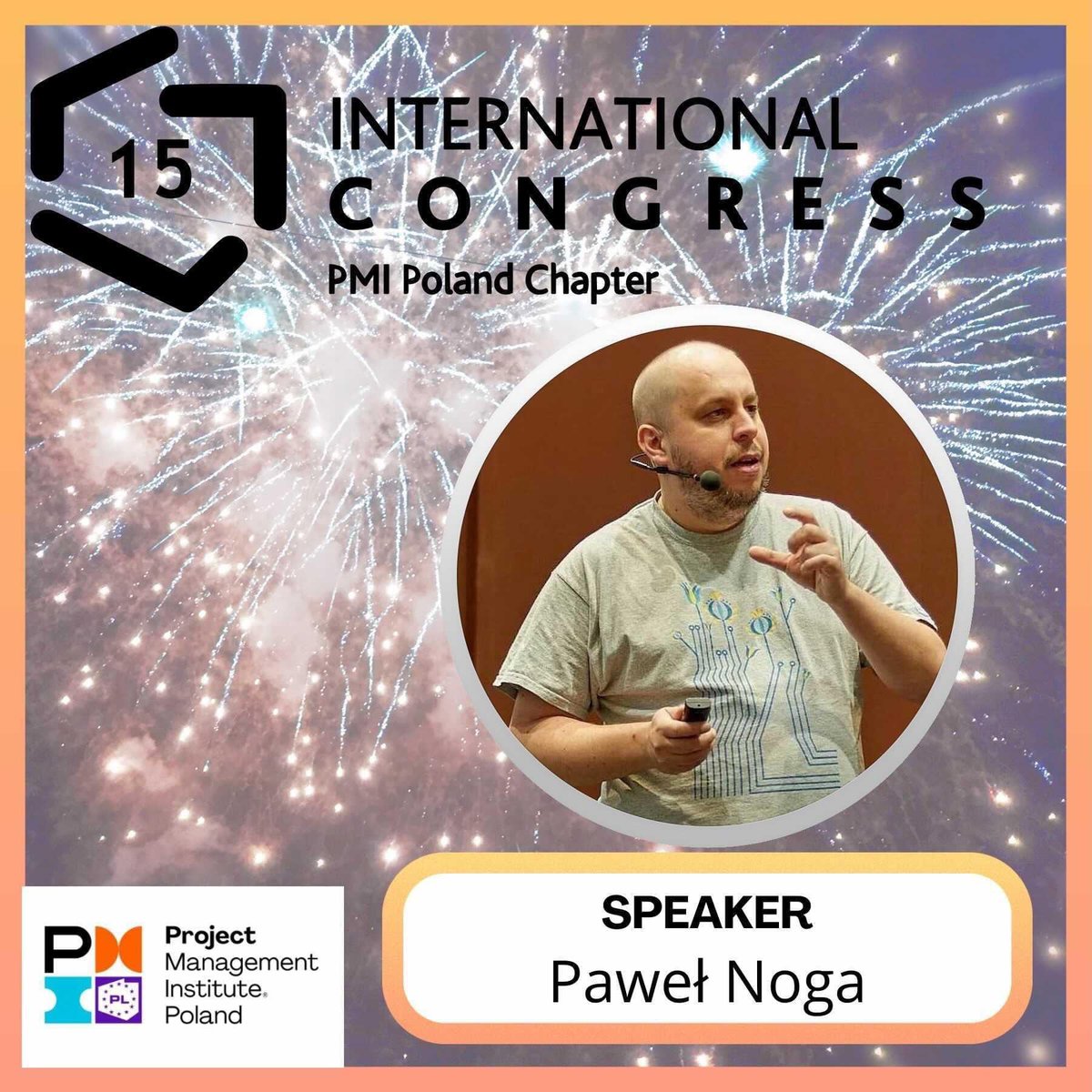 PMI_PC's tweet photo. Paweł Noga wprowadzi nas w świat Deep Learning! 
A to wszystko podczas 15. Międzynarodowego Kongresu PMI PC!
Zaczynamy już w najbliższy poniedziałek!
🤗https://t.co/wBLC91Pj2n https://t.co/MAwJlgvXIA