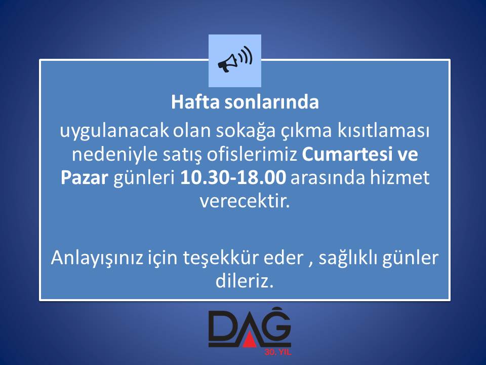 Satış ofislerimizi ziyaret edecek olan değerli misafirlerimizin dikkatine.
#dağmühendislik #tualbahcekent #tualadalar #doğaşehir