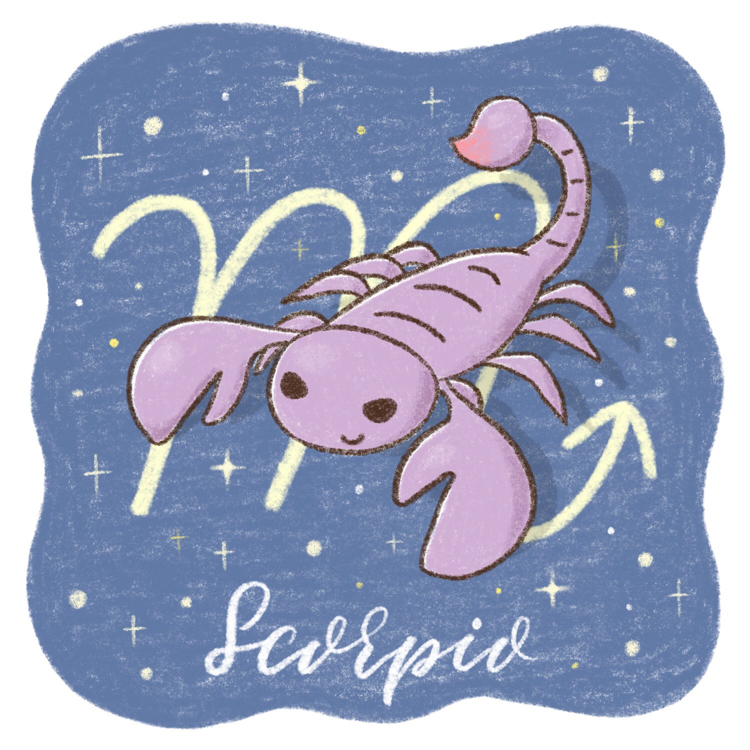 えびんぐ イラストレーター さそり座 10 24 11 22 サソリ 可愛く描こうと頑張ってみましたが どうでしょう うまく可愛く描けたでしょうか 8月の獅子座のイラストから 毎月星座イラストを投稿してます よかったら前の投稿を見てみて