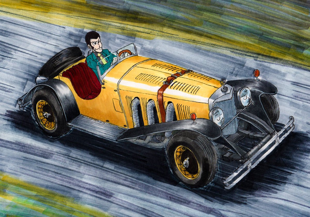 づきたろー Sur Twitter 12 13頒布開始予定の拙作 Lupin S Cars ルパンズ カーズ はそんなルパンのクルマについて書いた本です Part1のベンツsskはなぜフィアット500に変わったのか カリオストロの城のフィアットのメカに隠されたウソとは そんな重箱の隅を