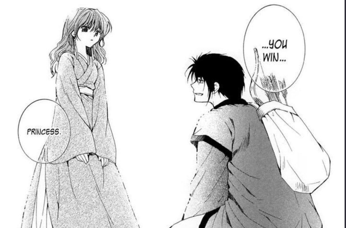 Akatsuki no Yona: ‘HakYona Best Moments’ Poll Results! RANK 15: Chapter 08: “Give yourself to me, Hak!” —35 votes☆