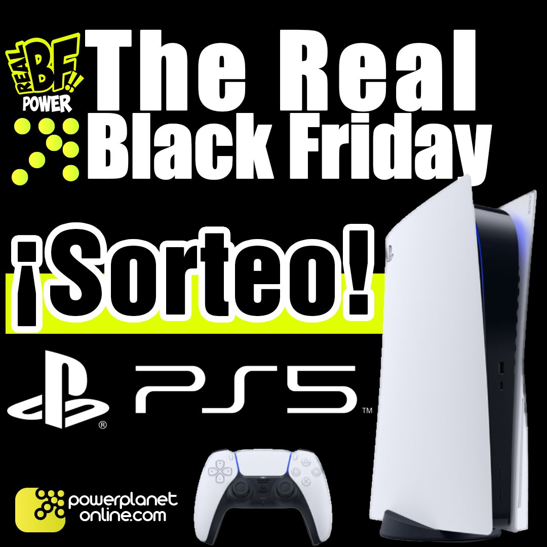 PowerPlanet_es's tweet photo. 💥#SORTEO #PS5💥
¡Llévatela por la cara!
#BlackFriday de #PowerPlanet te espera!
Solo tienes que:
1️⃣ Darle Like
2️⃣ Seguirnos @PowerPlanet_es
3️⃣ RT y Comenta con #TheRealBlackFridayPowerPlanet y etiqueta a 2 amigos
¡Tienes hasta el día 30/11! Visita condiciones en nuestra web https://t.co/SKlRciytGt