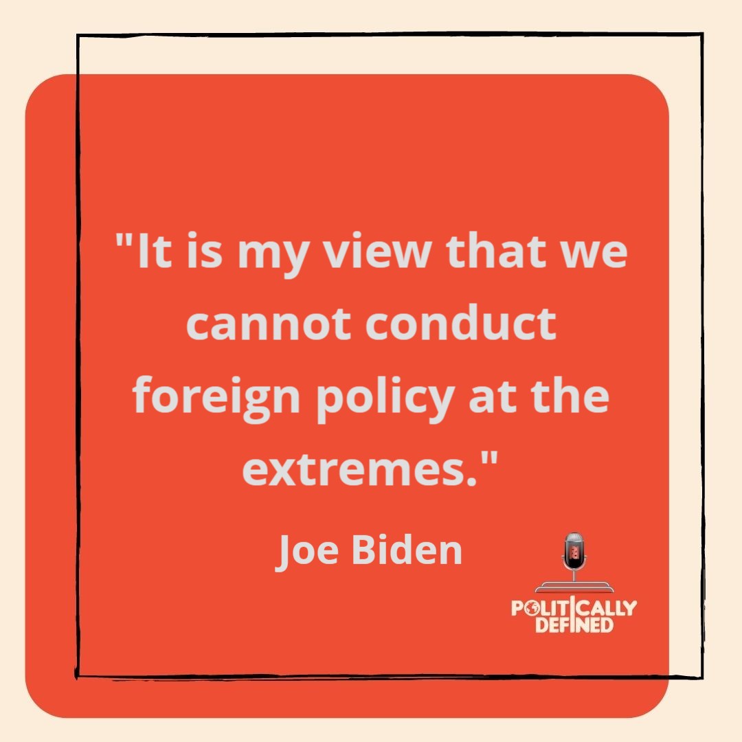 mynewpolitics's tweet photo. Our inspiration today comes from the US President -elect Joe Biden!
Do you agree with the view that we cannot conduct foreign policy of the extremes? Leave your comments, join the conversation.
https://t.co/5ZNGVU9y2p
#foreignpolicy #internationalpolitics #creatingconversation https://t.co/04iLEd8n37