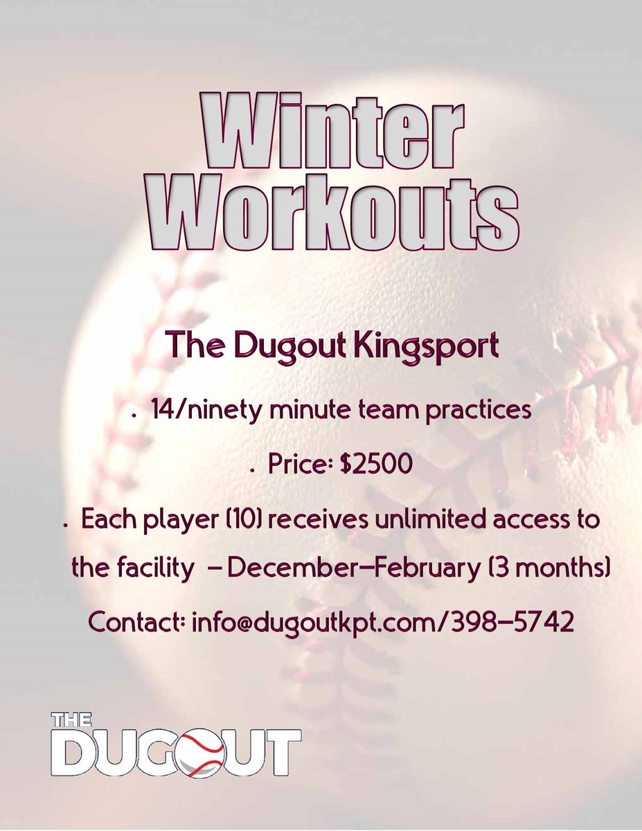 Sign up today and each player on your team will get a free hat or tshirt of their choice!

Teams...take advantage of this 3 month deal! 
#supportsmallbusiness