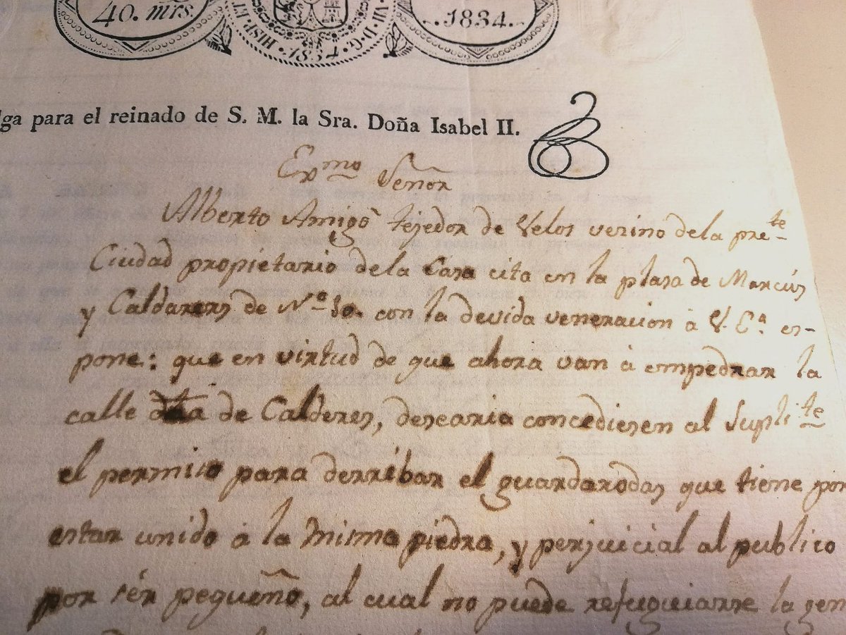 lfbonet's tweet photo. Poso en pràctica automàticament el que he après al #11LAM: explicar els processos.
Acabo de trobar-me amb un expedient d'Obreria que situa una finca  'en la plasa de Marcús' i Caldarers de nº10'. Però hi ha un problema: el carrer Calderers no existeix. 
⬇️ https://t.co/hnnSf8uL69