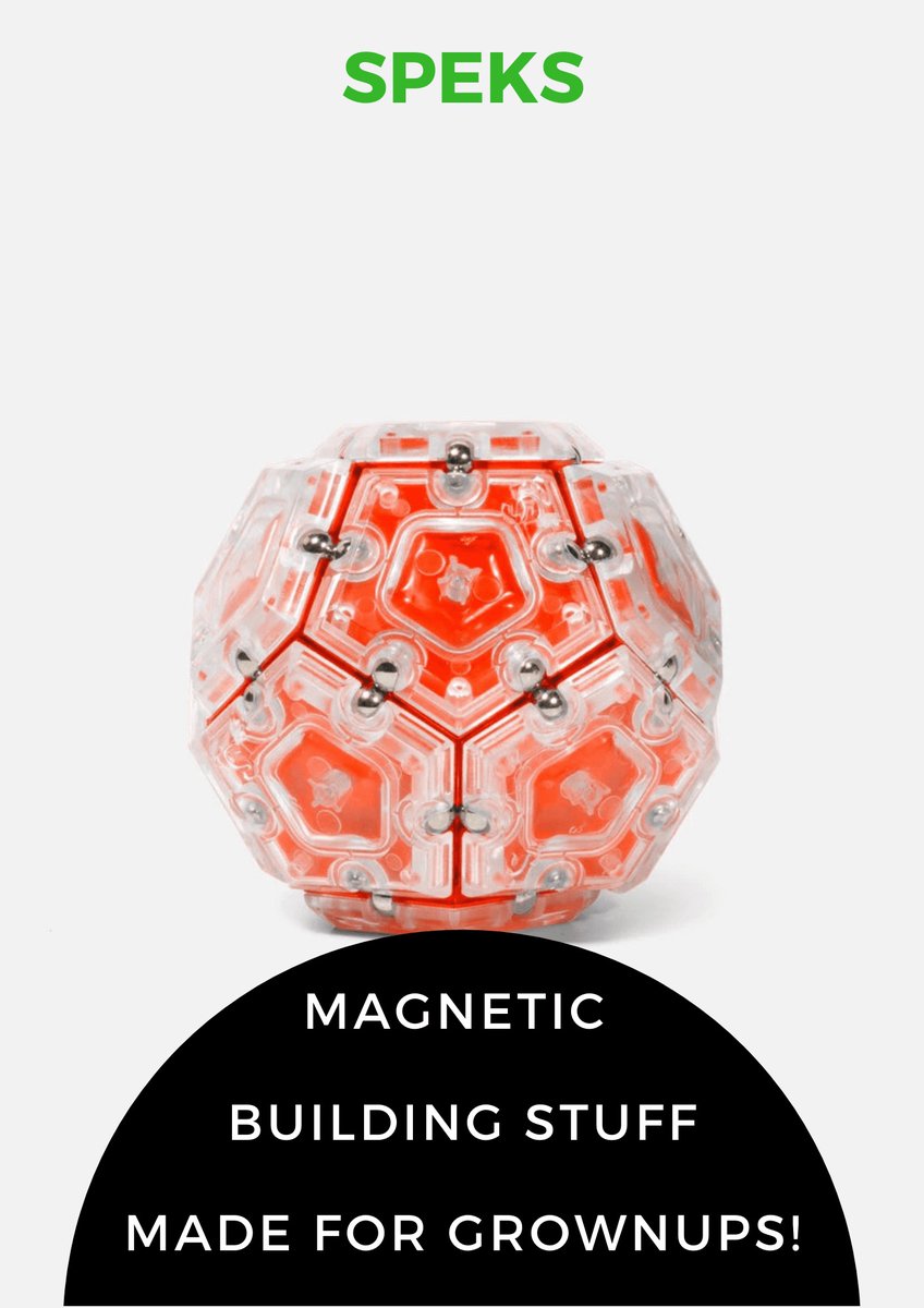 SPEKS: magnetic building stuff made for grownups!
Enjoy: magneticgames.video/u9m 👏😍