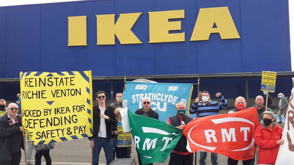 ShellyAsquith's tweet photo. Welcome news and a message to all bosses: try and victimise a trade unionist fighting for safety and you’ll feel the force of the movement! https://t.co/BOaBKgF7mu