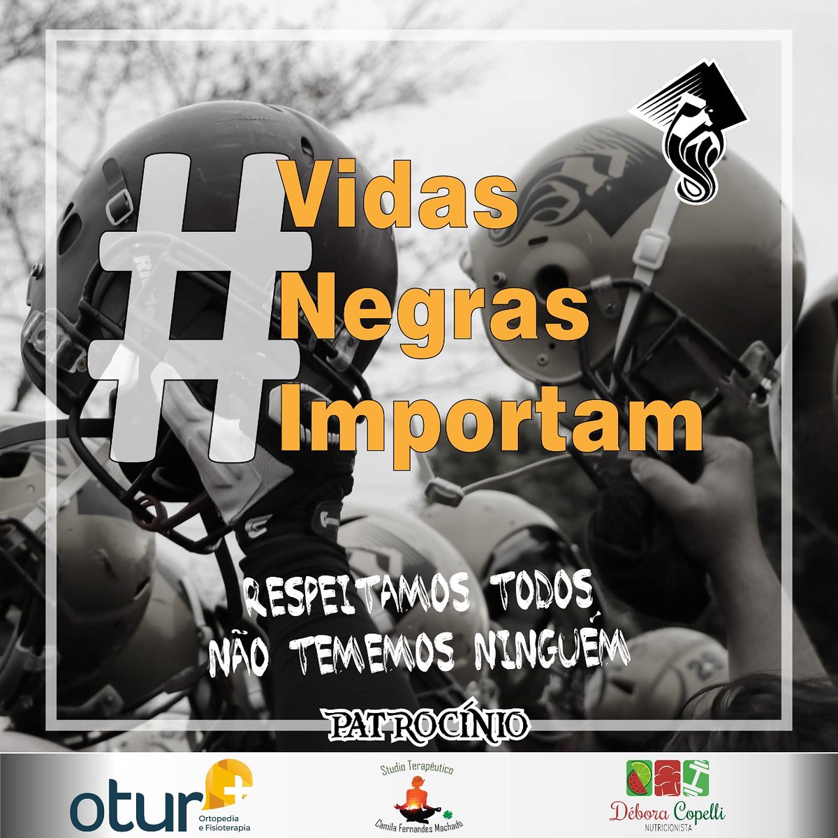 corsarios_fa's tweet photo. DIA DA CONSCIÊNCIA NEGRA

Lutamos para que não haja lugar para o racismo e discriminação.

#corsariosfutebolamericano
#corsariosallblacks
#oturortopedia
#studiocamilafernandesmachado
#deboracopellinutri
#vivianrocaquiropraxia
#futebolamericanobrasil
#futebolamericanobr
#marenegra https://t.co/L0fTZE83dL