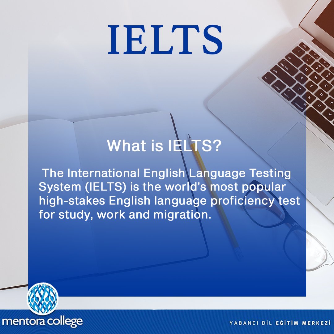 mentora_tr's tweet photo. What is IELTS?
The International English Language Testing System (IELTS) is the world’s most popular high-stakes English language proficiency test for study, work and migration. ✍️📃 
#mentoracollege #IELTS https://t.co/c7SGdOP1Pz