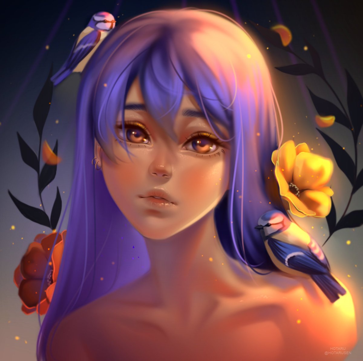 HotaruSen's tweet photo. Joined #dtiys @cloudyzan π΅
β’β’β’β’β’
Speedpaint of this art :
https://t.co/3FOwoiazzZ
β’β’β’β’β’
#RETWEEET #commision #ArtistOnTwitter #retweetme #draworder #RetweeetPlease #commissionart
#commissions
#artistsupport #commissionsopen
#cloudy100k #drawwithparblo7 #portraitart https://t.co/EZ35fnN7Iy