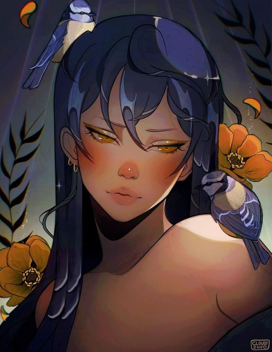HotaruSen's tweet photo. Joined #dtiys @cloudyzan π΅
β’β’β’β’β’
Speedpaint of this art :
https://t.co/3FOwoiazzZ
β’β’β’β’β’
#RETWEEET #commision #ArtistOnTwitter #retweetme #draworder #RetweeetPlease #commissionart
#commissions
#artistsupport #commissionsopen
#cloudy100k #drawwithparblo7 #portraitart https://t.co/EZ35fnN7Iy