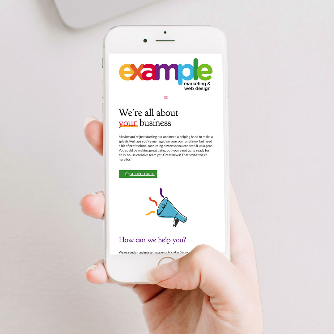 Example Marketing tweet media