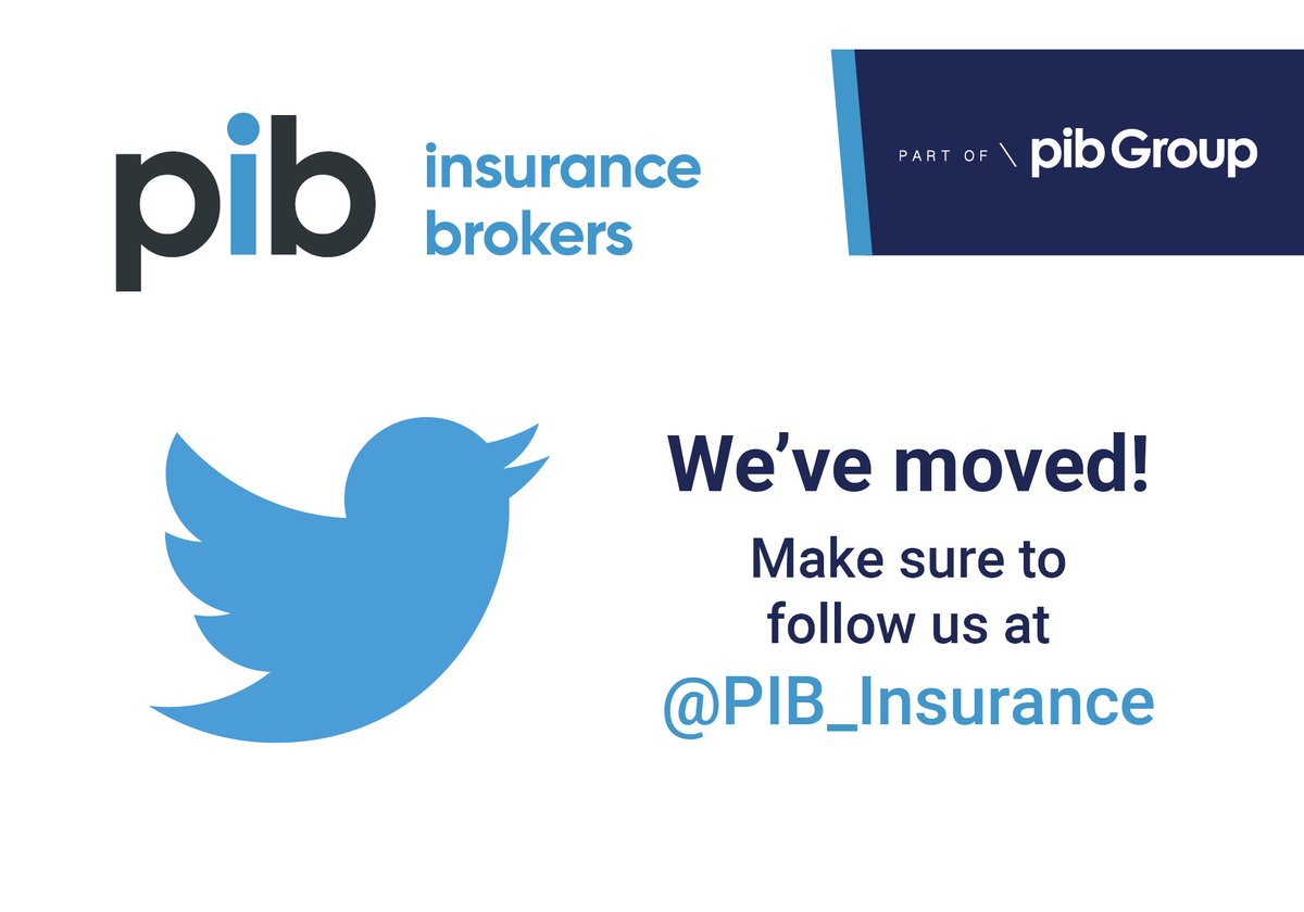 Please now follow us @PIB_Insurance