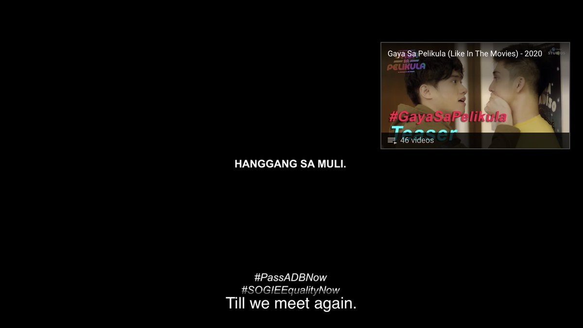 myuminsi__'s tweet photo. season 2 is so overrated. SEASON 3 na please? #GayaSaPelikulaFinale https://t.co/5e0AFyWPLJ